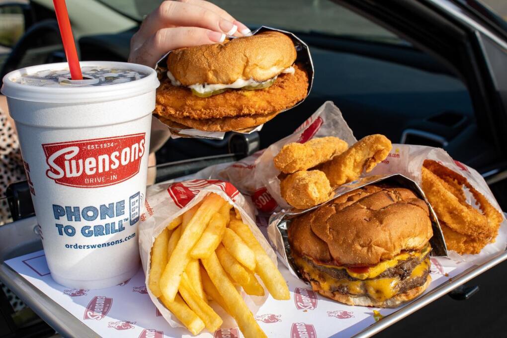 group shot of Swensons products